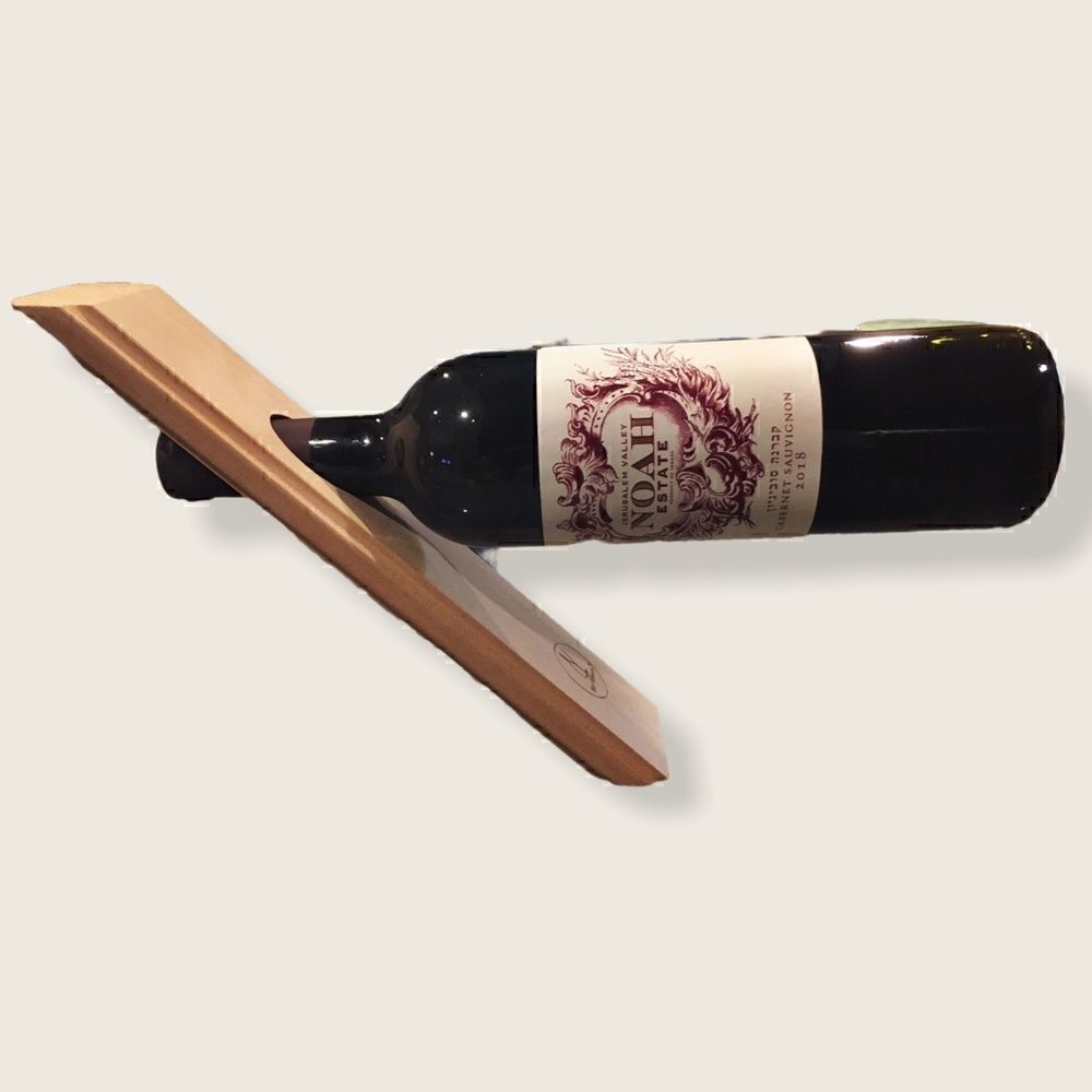 Unique Design Wooden Balance Wine Bottle Holder